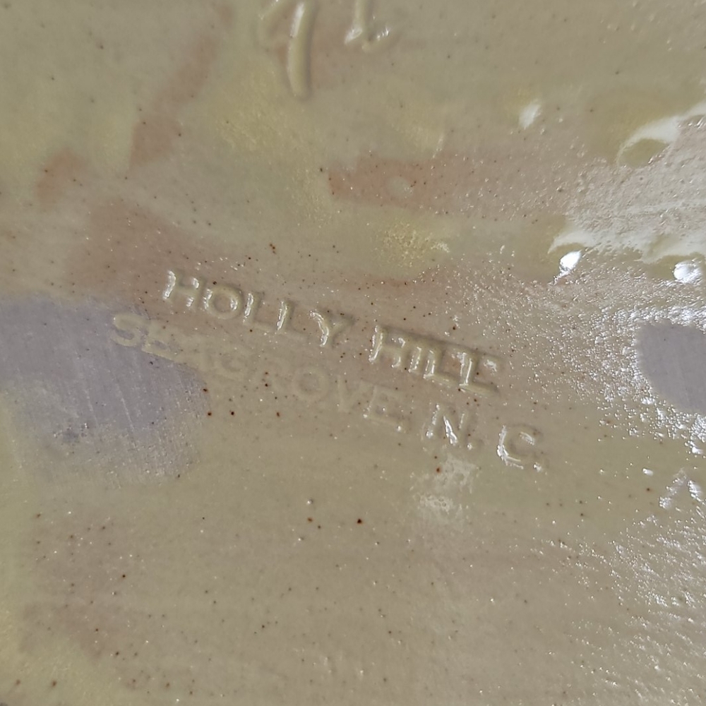 Vintage Holly Hill Pottery Seagrove NC - Picture 7 of 11